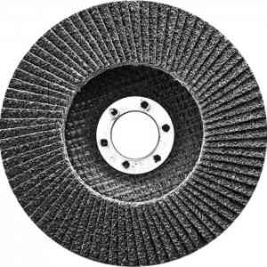 Для УШМ (болгарки) круг шлифовальный сибртех 74078 лепестковый, p60, 115х22.2 мм