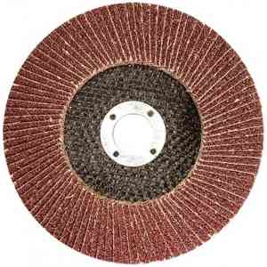 Для УШМ (болгарки) круг шлифовальный баз клт-2 740837 лепестковый, p40, 125х22.2 мм